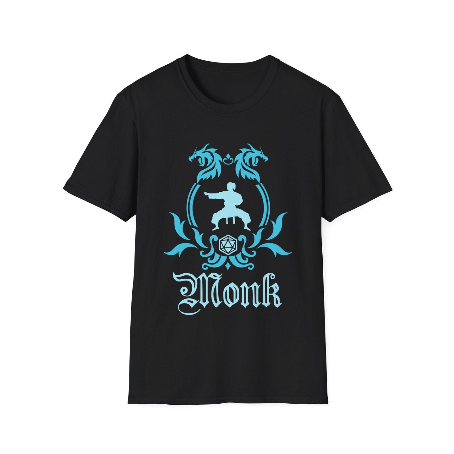 D&D Monk Class Emblem T-Shirt