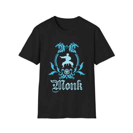 D&D Monk Class Emblem T-Shirt