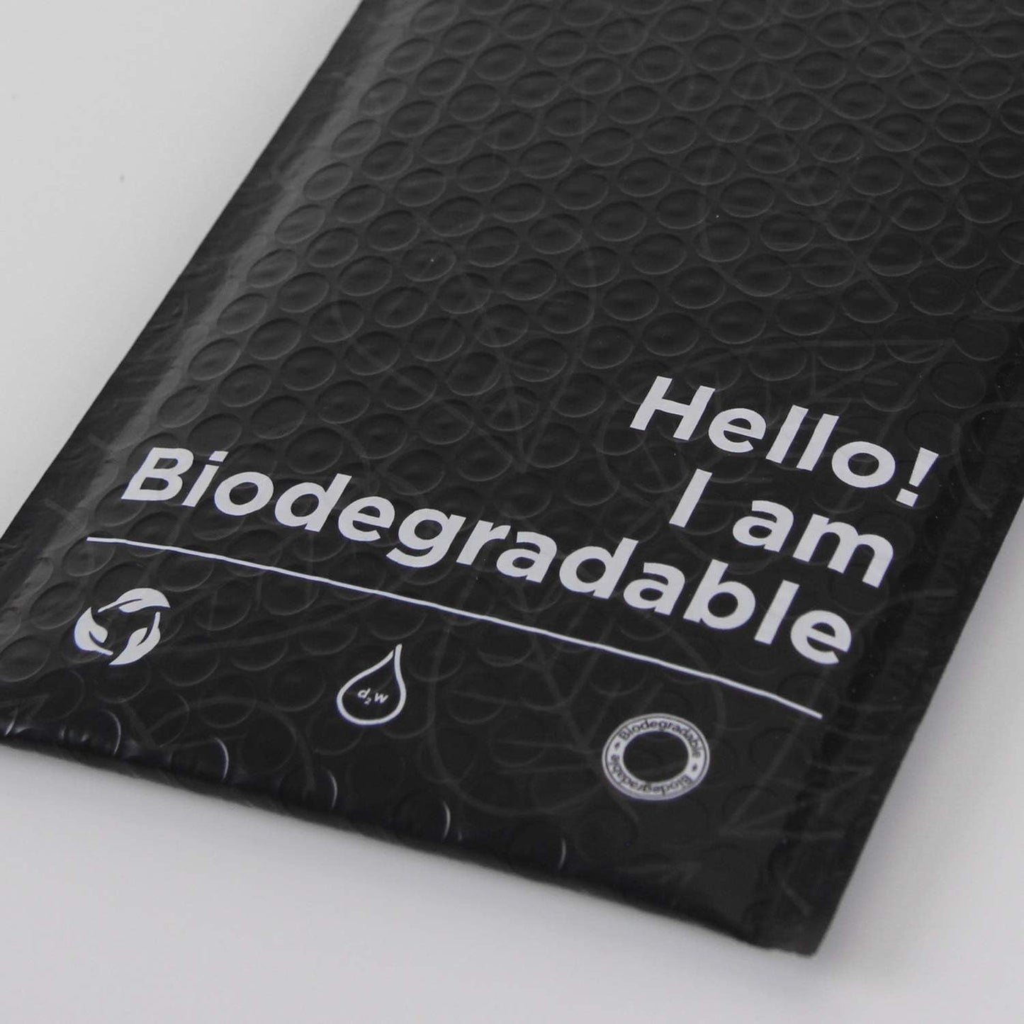 ™ 100% Biodegradable Bubble Mailers,25Pcs Padded Packaging Wrap Envelopes Pouches Eco Friendly No Glue, No Plastic, Christmas Wrapping (6 X 10)
