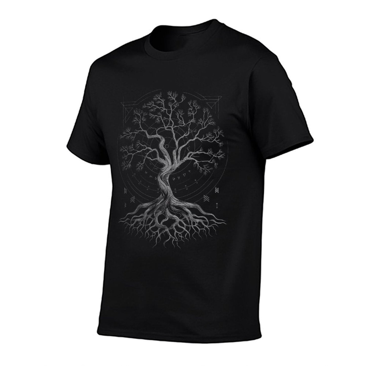 Tree Life Yggdrasil Viking Mythology  Slim-fit Cut T-Shirt
