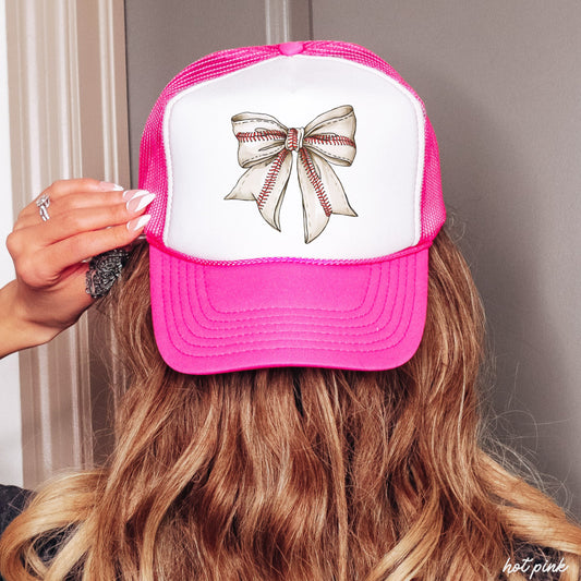 Baseball Coquette Trucker Hat *9 Colors
