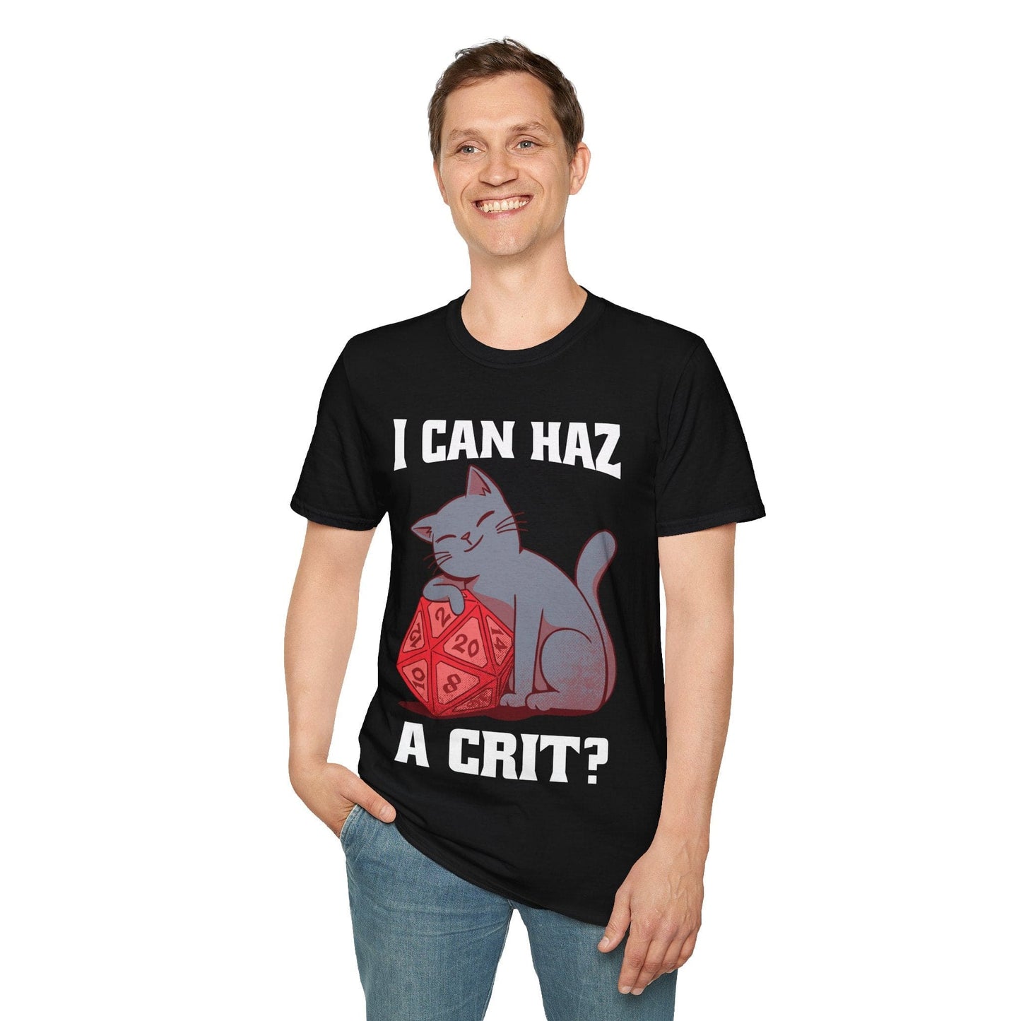 DnD Cat Shirt - I can haz a crit?