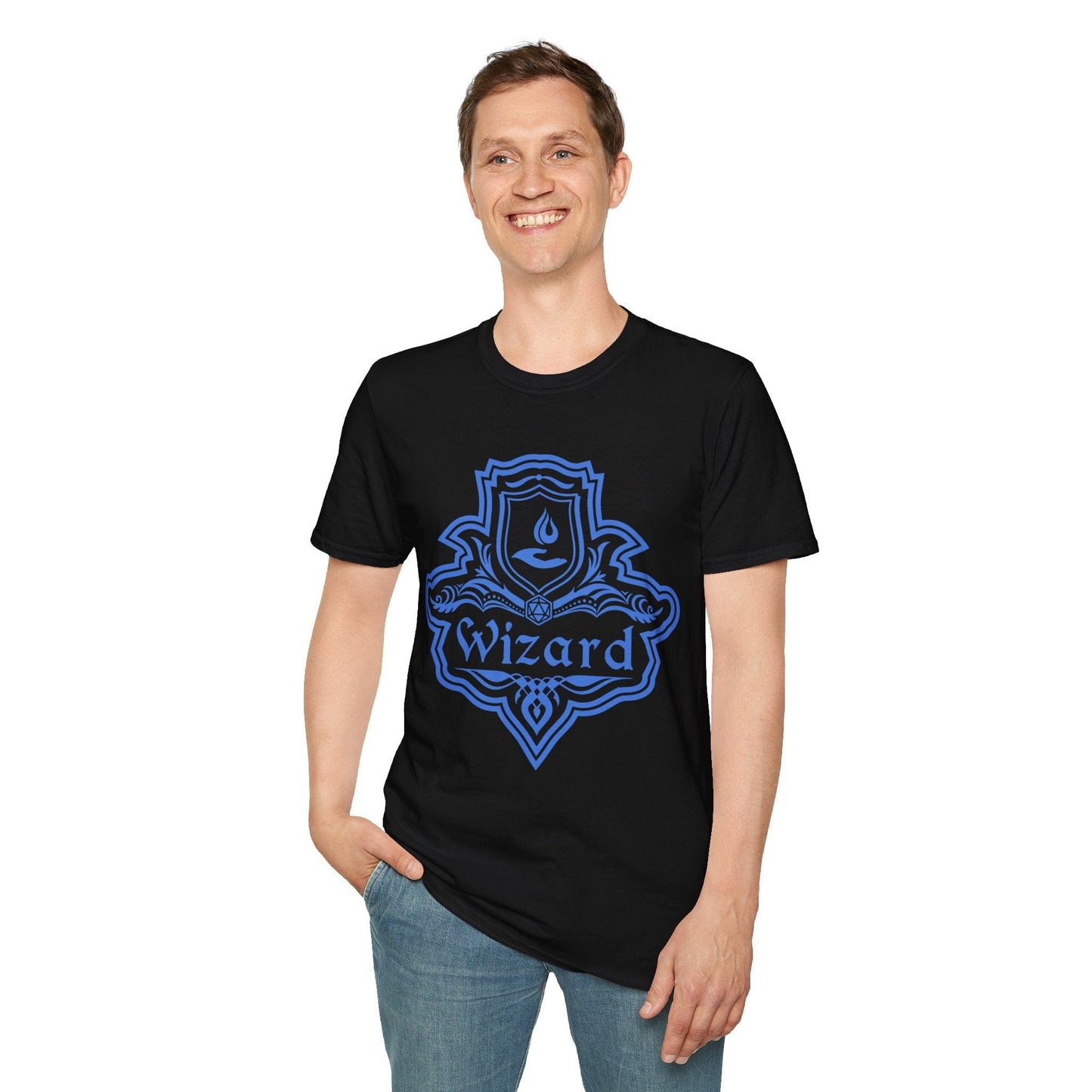 DnD Wizard Class Emblem T-Shirt