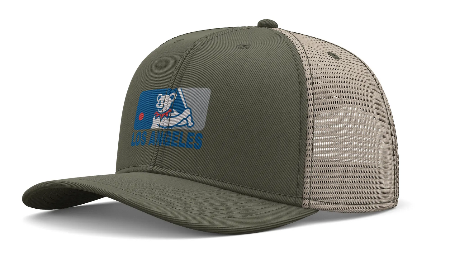 Los Angeles Dodgers Original Dancing Bear MLB Grateful Dead Trucker Cap