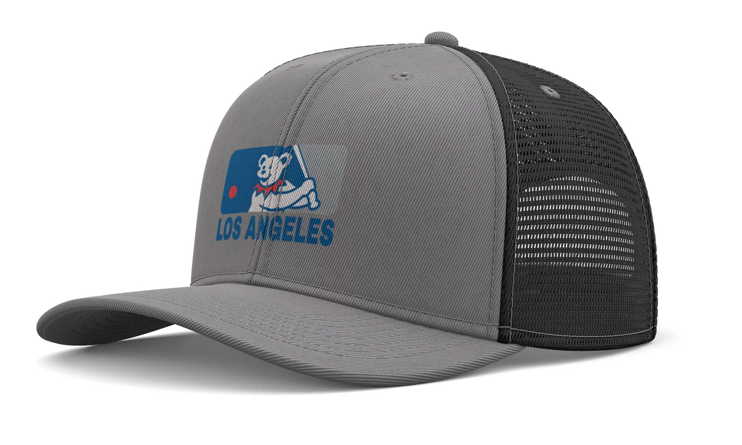 Los Angeles Dodgers Original Dancing Bear MLB Grateful Dead Trucker Cap