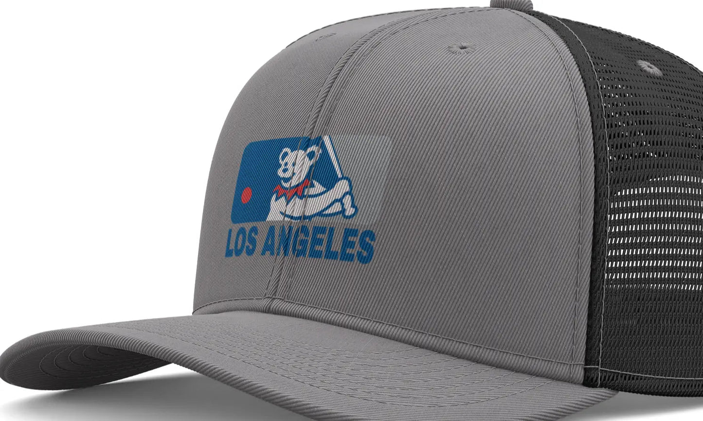 Los Angeles Dodgers Original Dancing Bear MLB Grateful Dead Trucker Cap