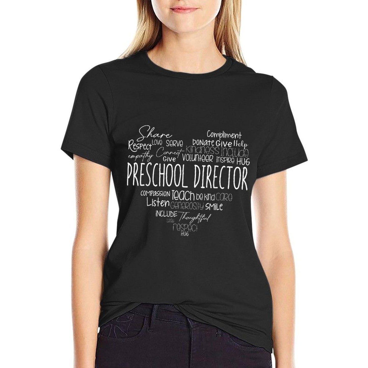 Preschool Director Back to School Daycare Appreciation  Breathable T-Shirt