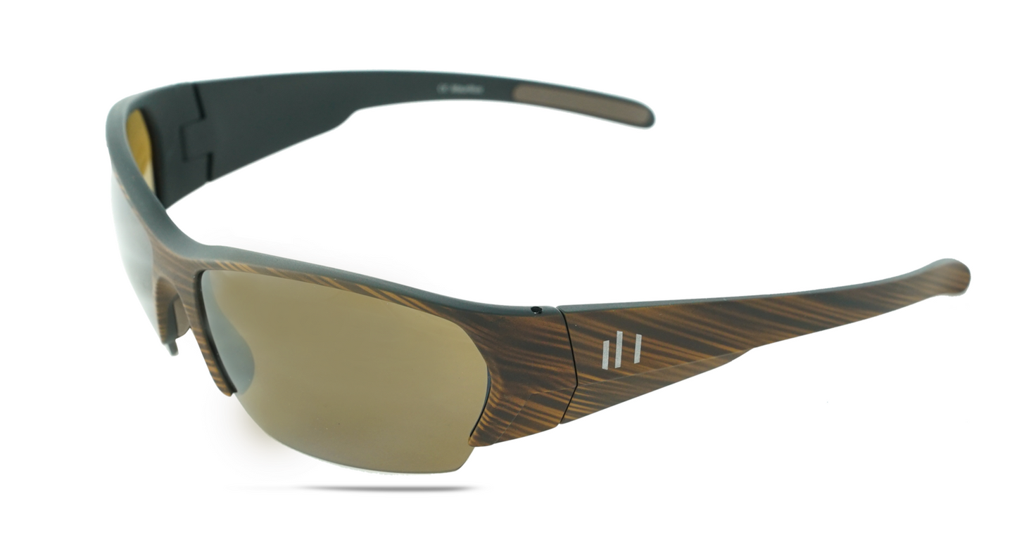 Del Mar | Matte Black | Green G22