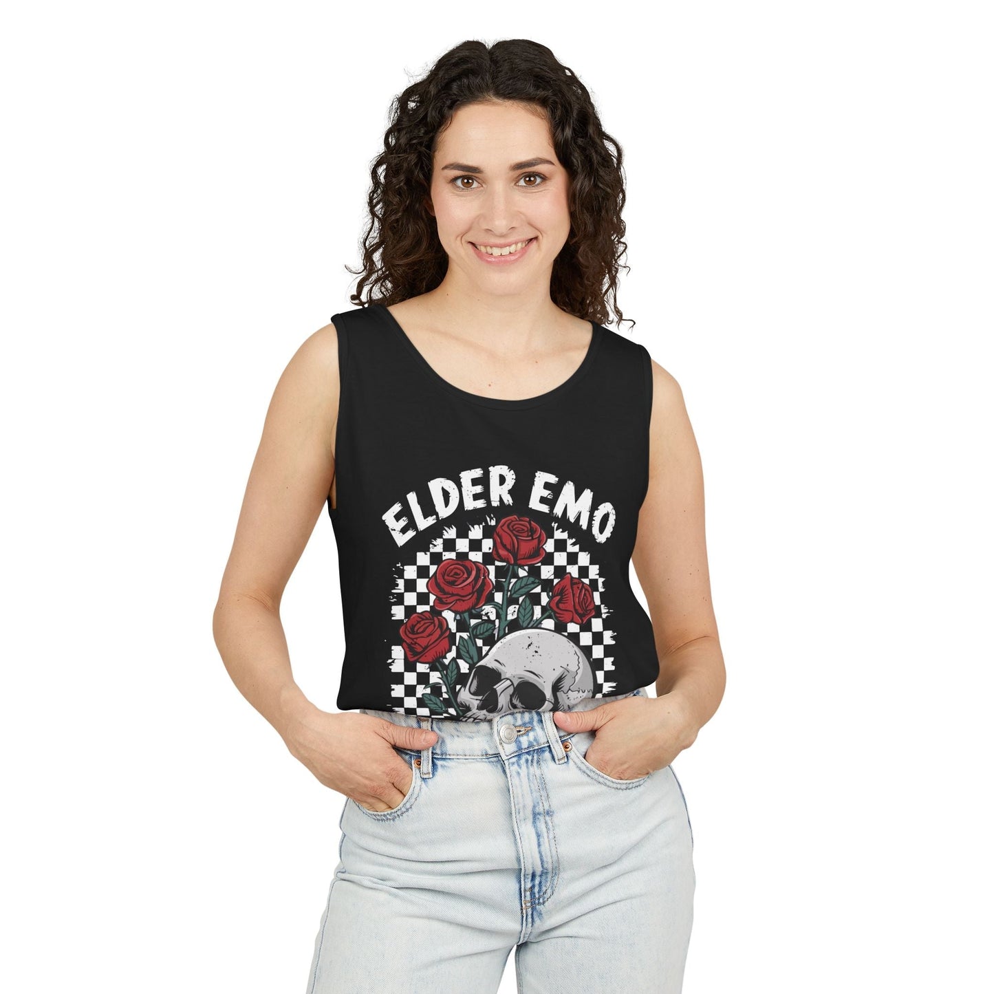 Elder Emo Social Club Unisex Tank Top