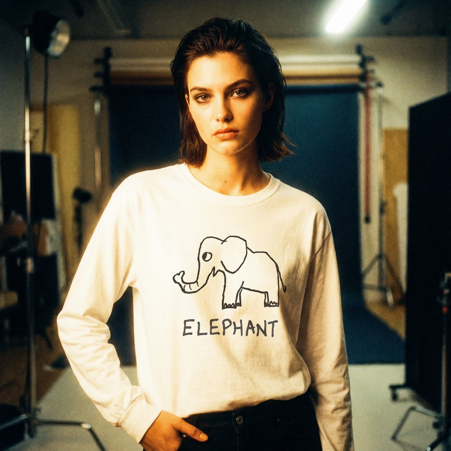 Elephant -  Long Sleeve Tee