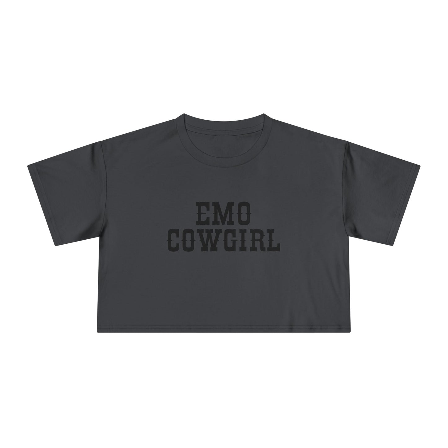 Emo Cowgirl Cropped Tee