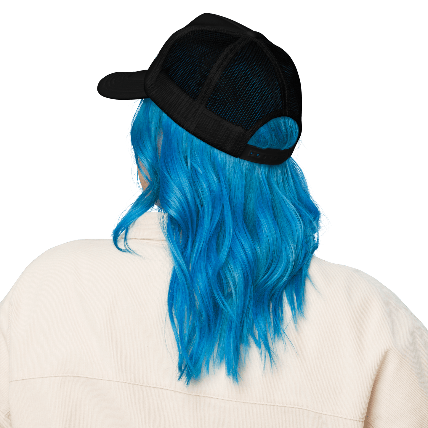 Emo Cowgirl Embroidered Foam Trucker Hat