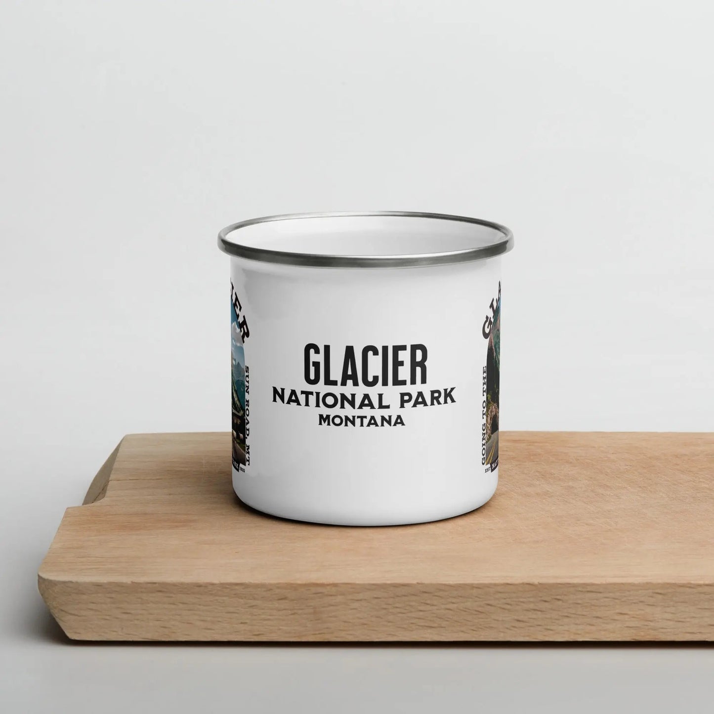 Glacier National Park Camp Mug Going To The Sun