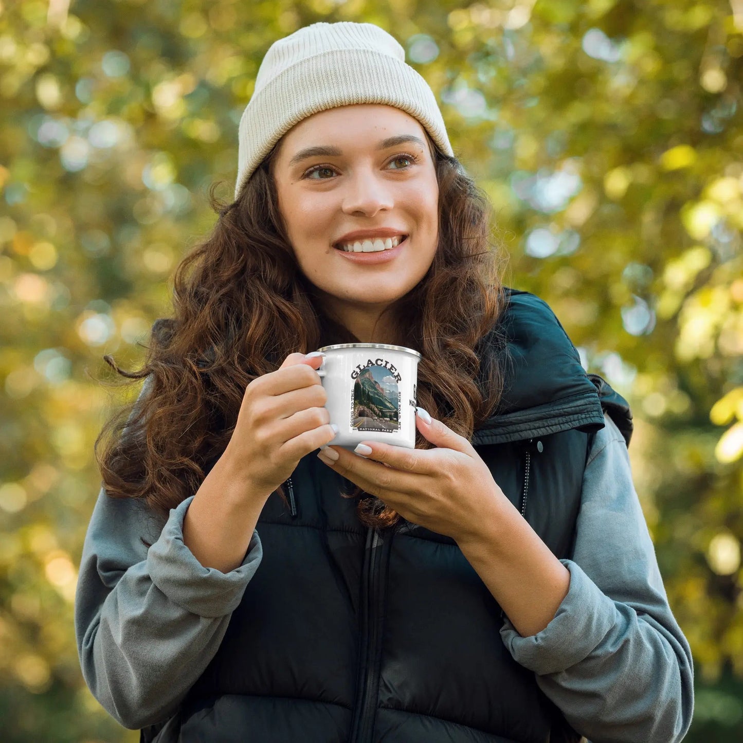 Glacier National Park Camp Mug Going To The Sun