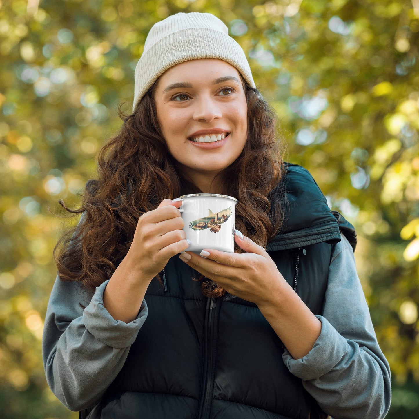 Acadia National Park Bird Camp Mug