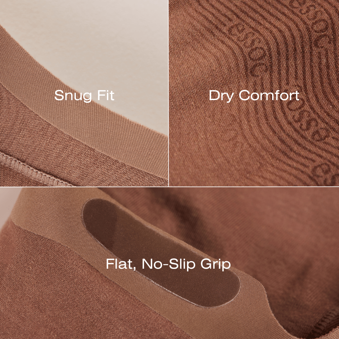 Unisex Cotton No Show Socks | Espresso Brown