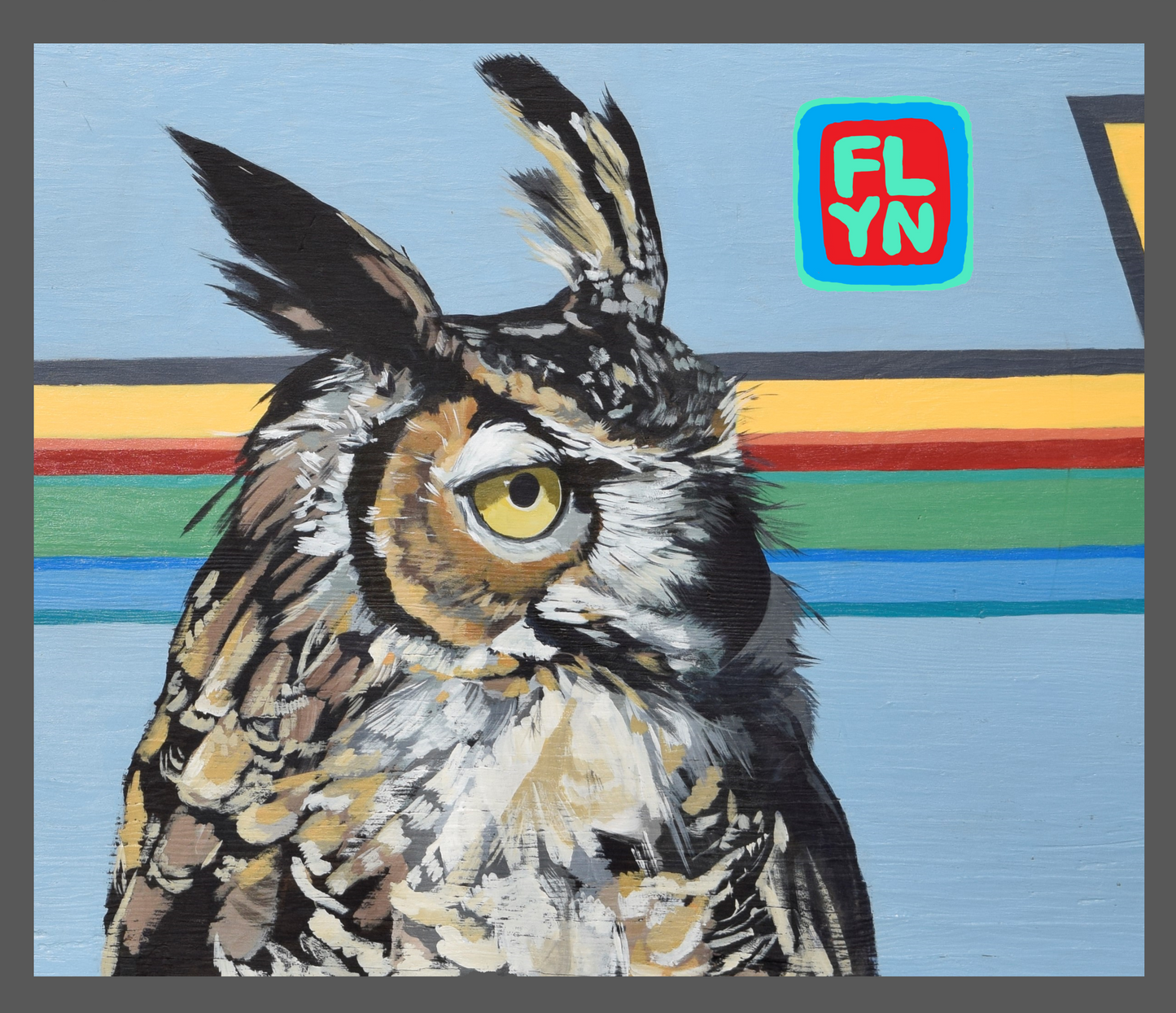Gaia Owl Sticker