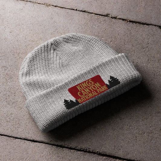 Kings Canyon National Park Embroidered Beanie