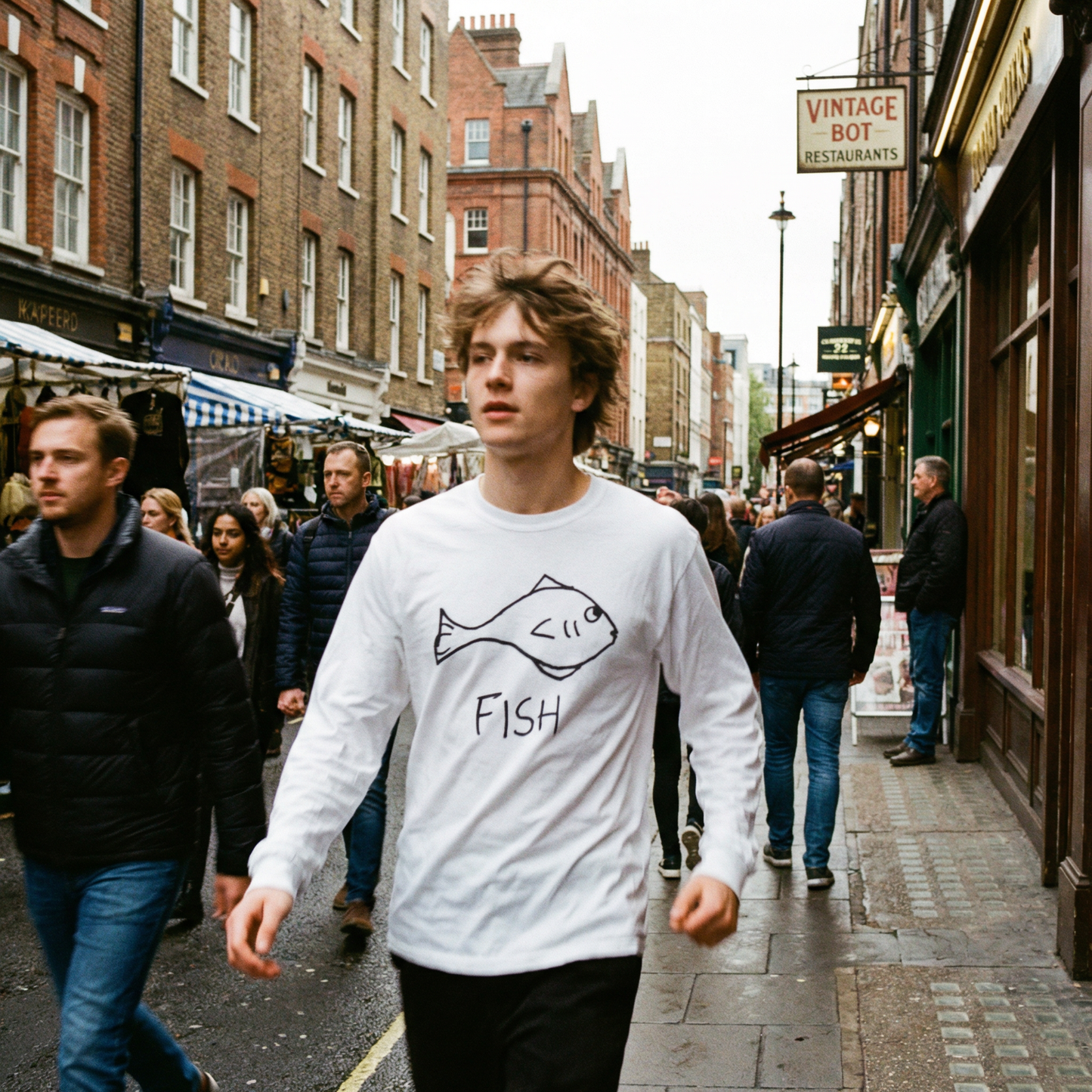Fish - Long Sleeve Tee