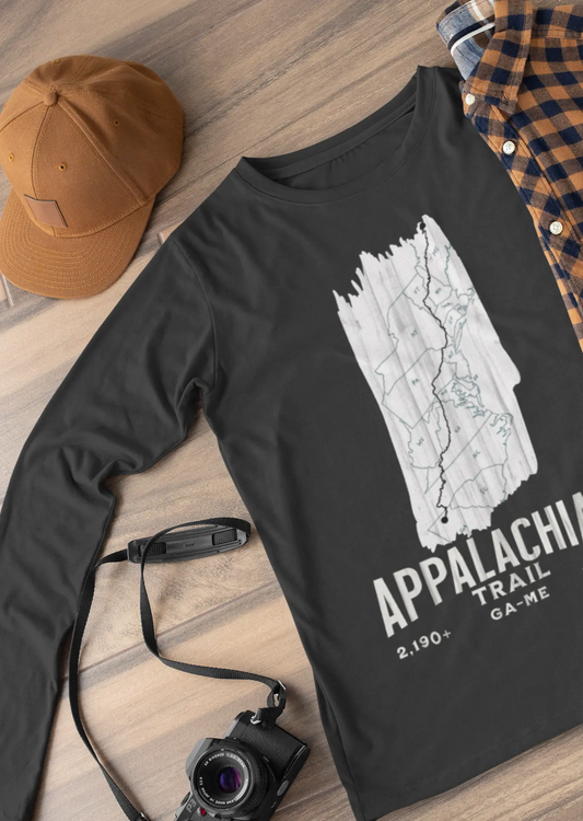 Appalachian National Scenic Trail Long Sleeve T-shirt White Blaze