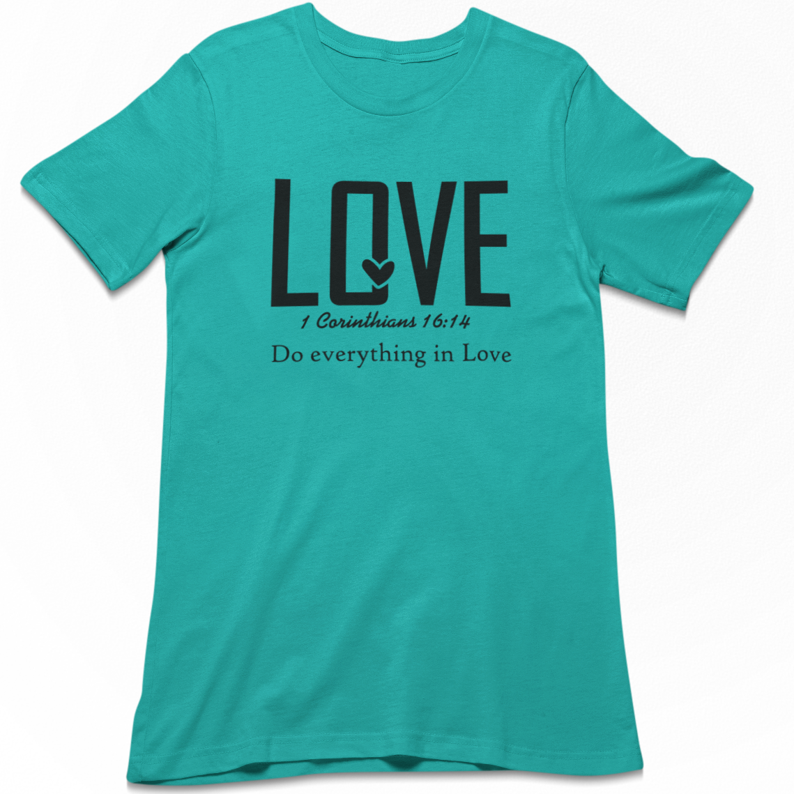 Do Everything in Love Adult Graphic Tee