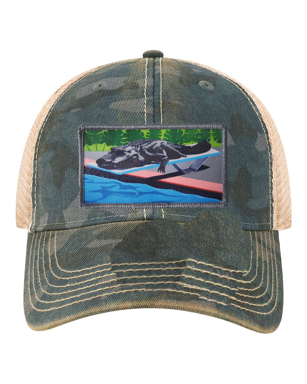 Navy Camo Unstructured