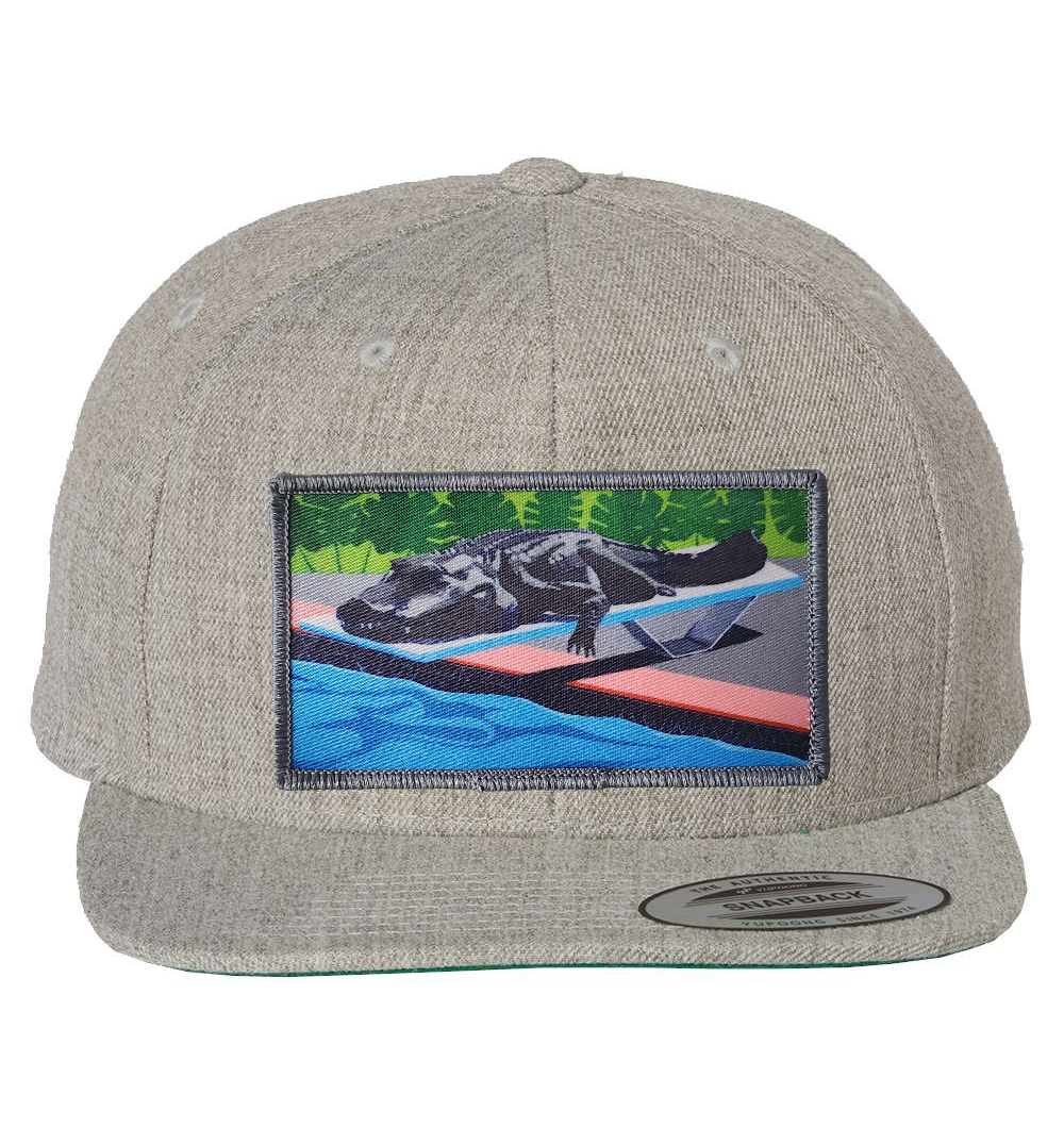 Heather Grey Snapback