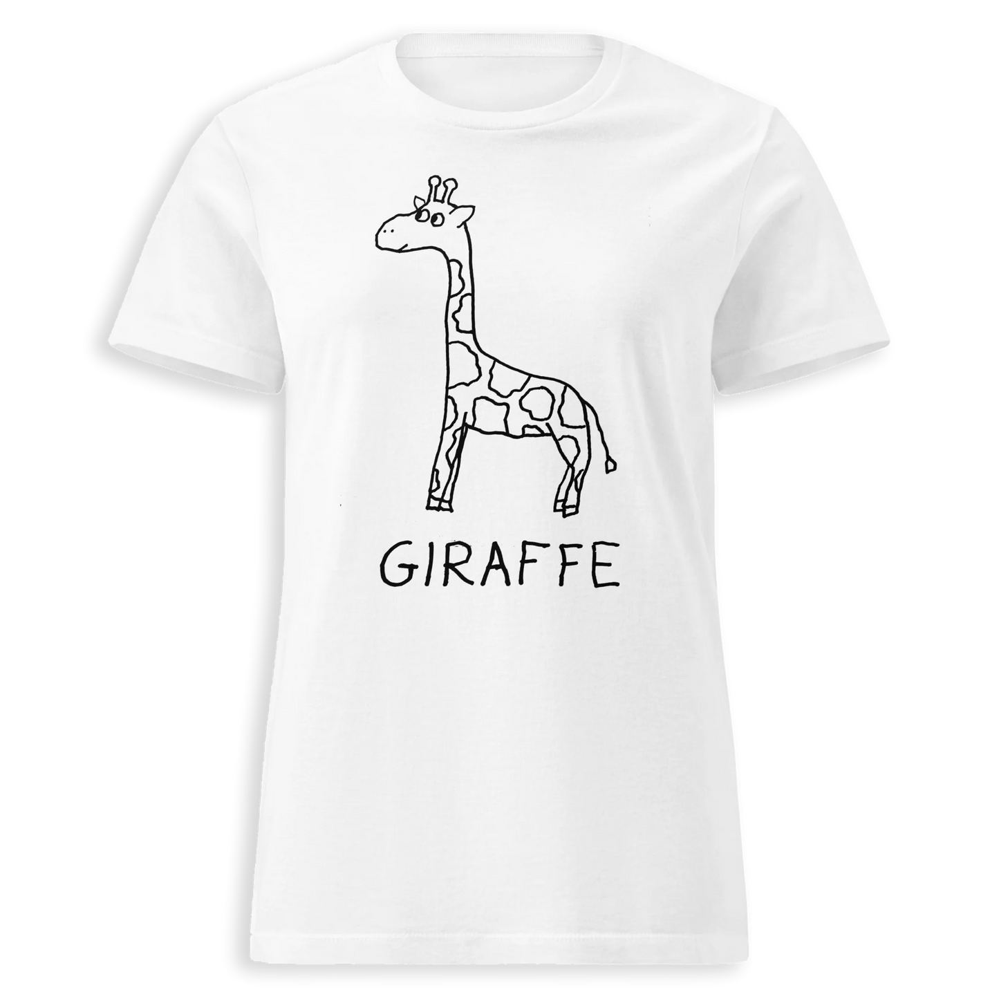 Giraffe - Women's Fitted Tee