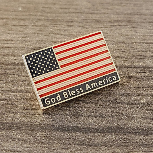 God Bless America Lapel Pin