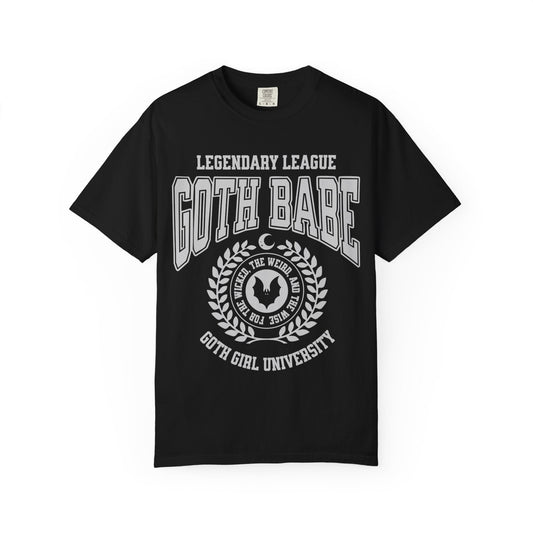 Goth Babe University Comfy Tee