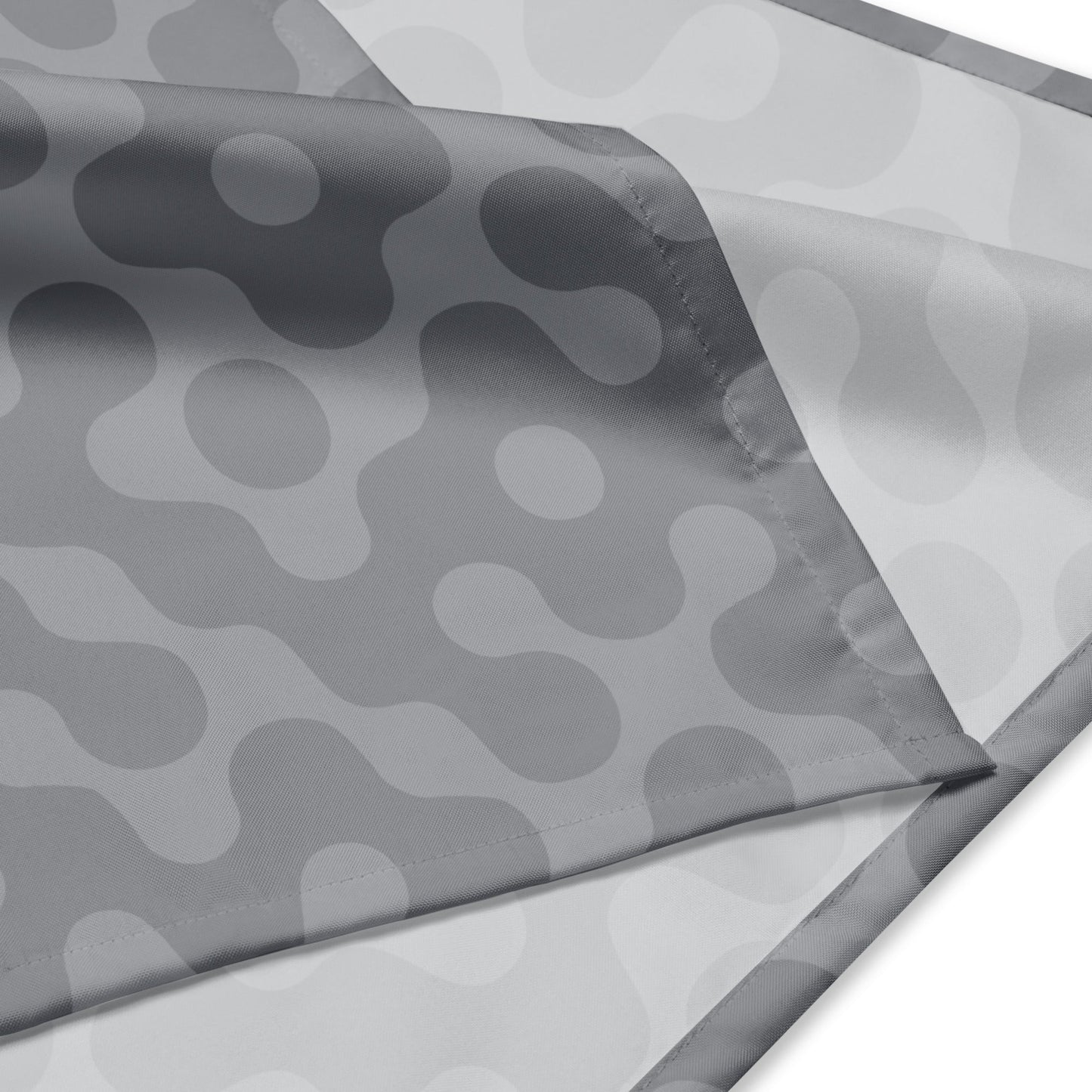 Sebastian & Clementine Gray Pattern Pet Cotton Bandana