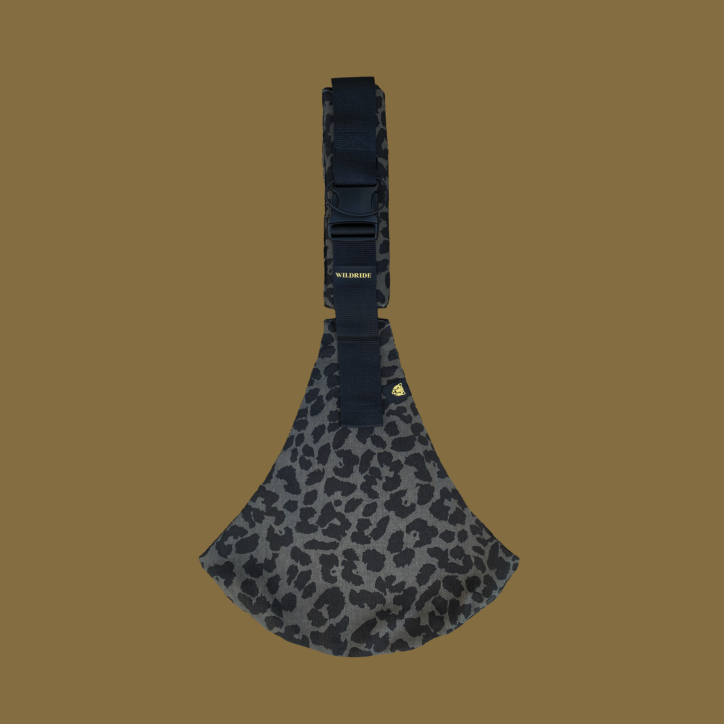 Toddler Carrier Leopard Print Grey