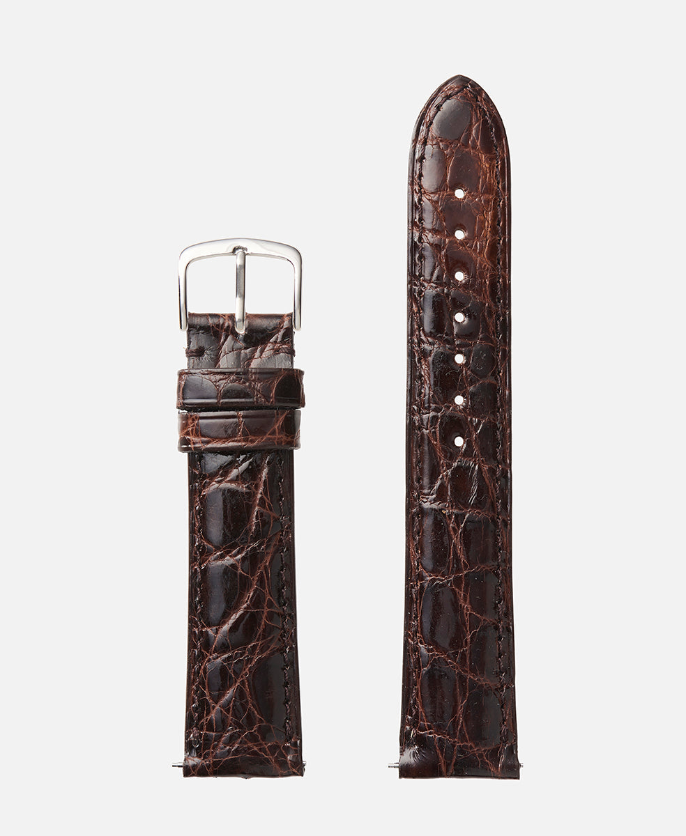 Brown Genuine Crocodile | h2001