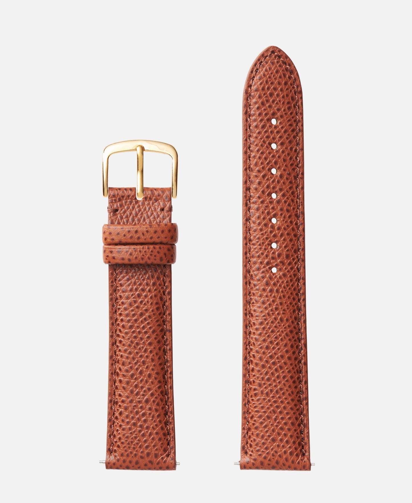 Chestnut Genuine Epsom Leather | h2045