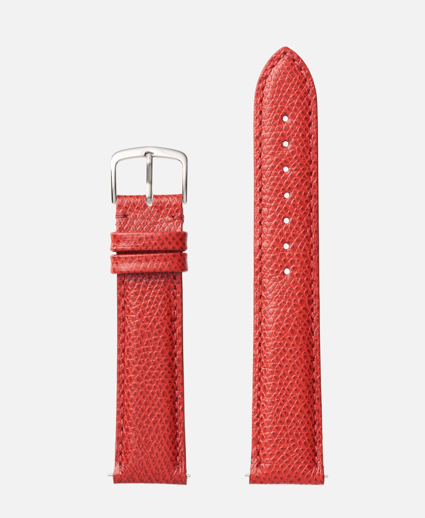 Red Genuine Epsom Leather | h2045