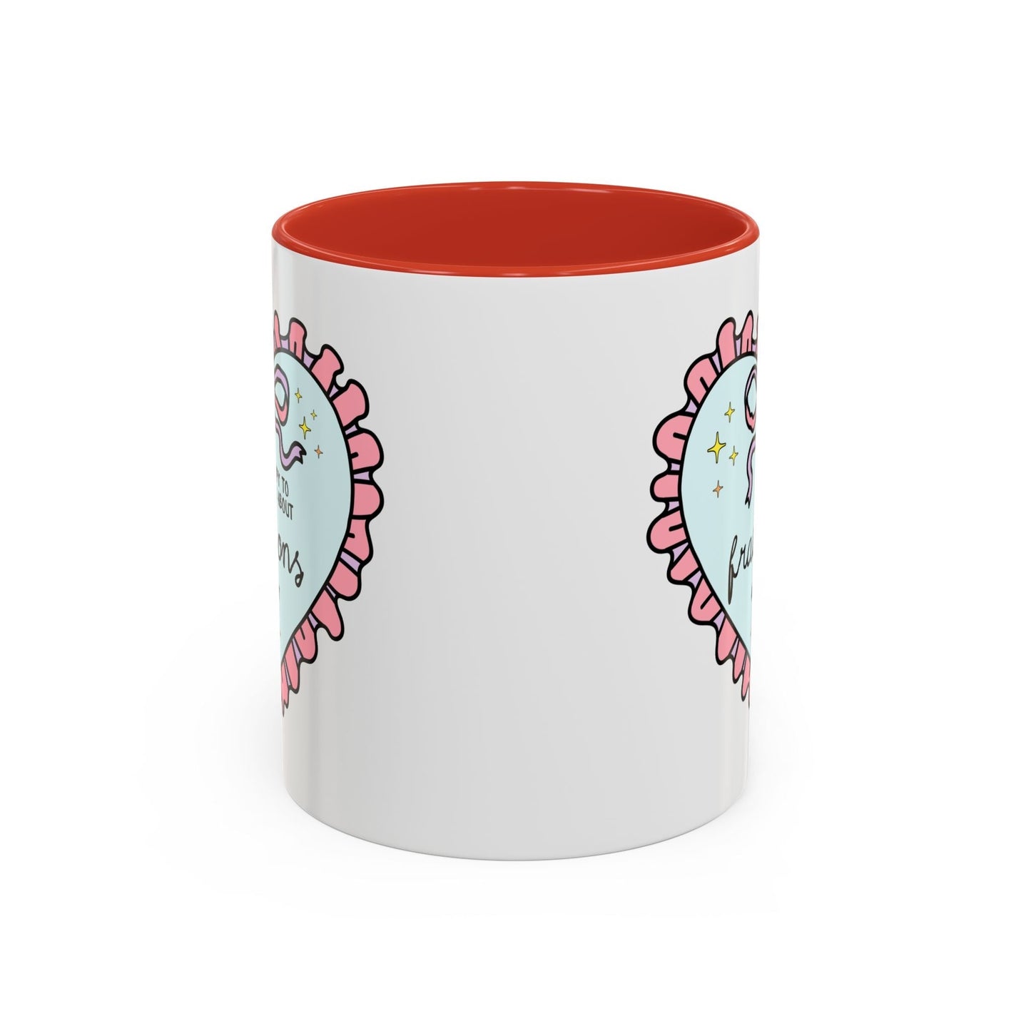 Happy to Talk About Fractions Coffee Mug