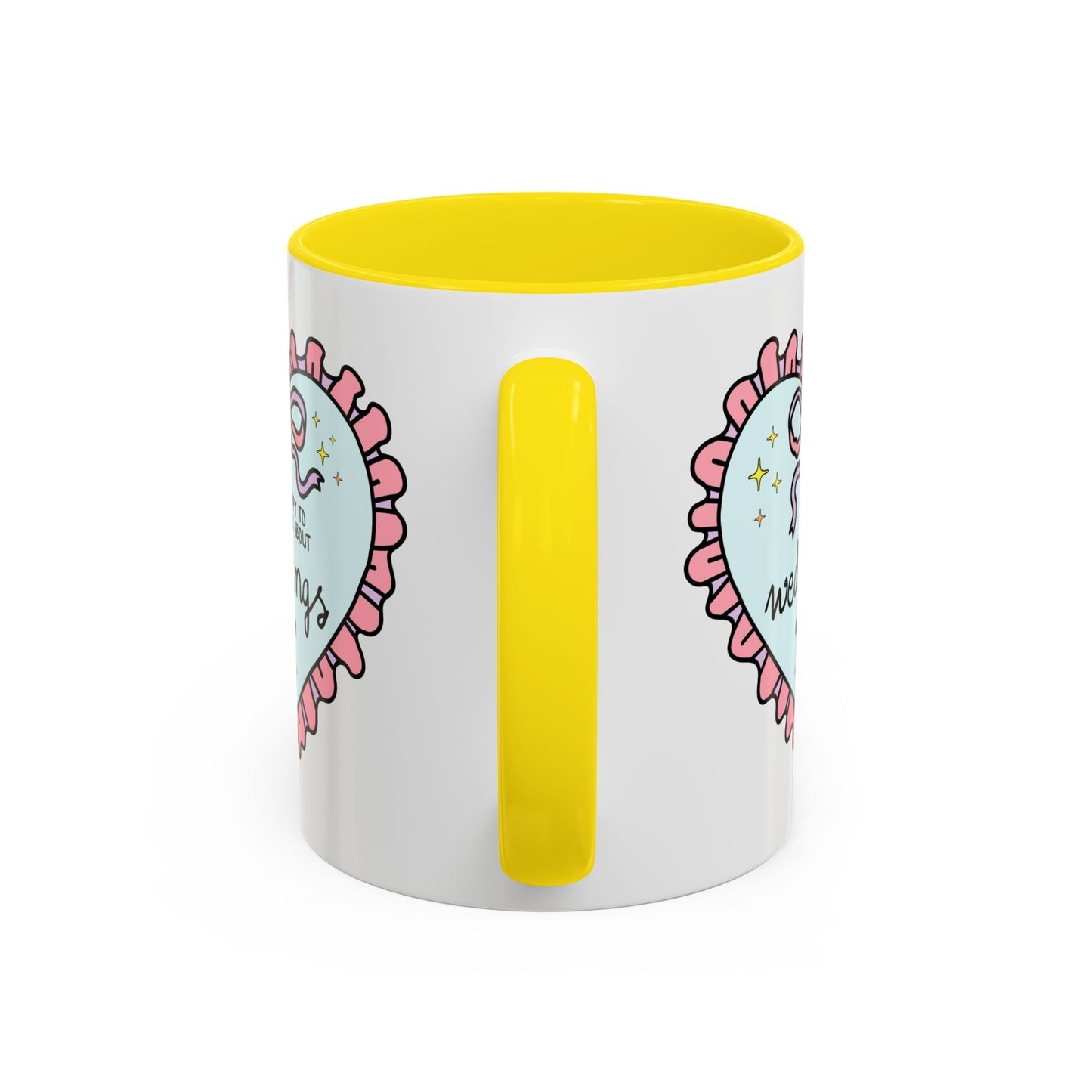 Happy to Talk About Weddings All Day Long Coffee Mug