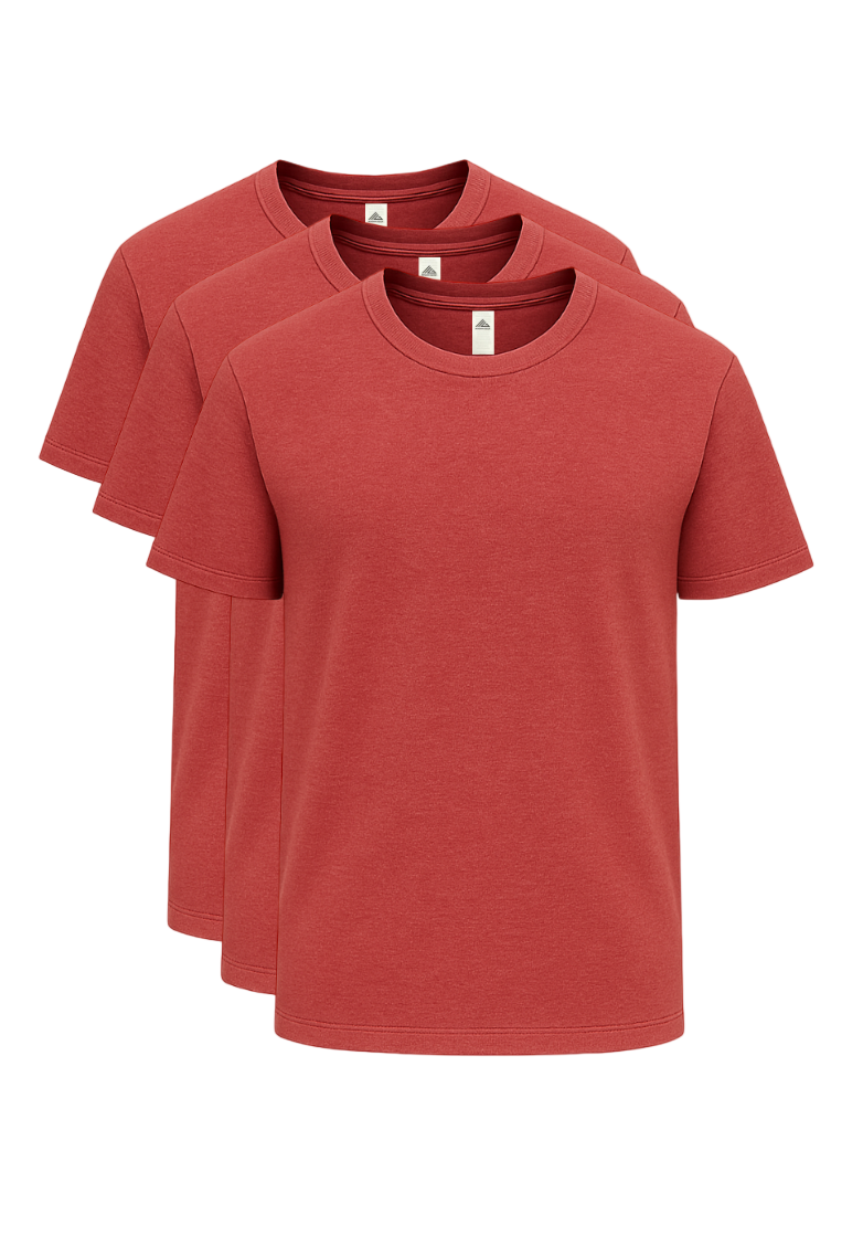 3-Pack Extra Soft Medium Weight Short Sleeve T-Shirts – Mashh Gear
