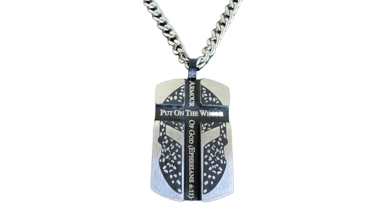 Helmet Shield  Necklace