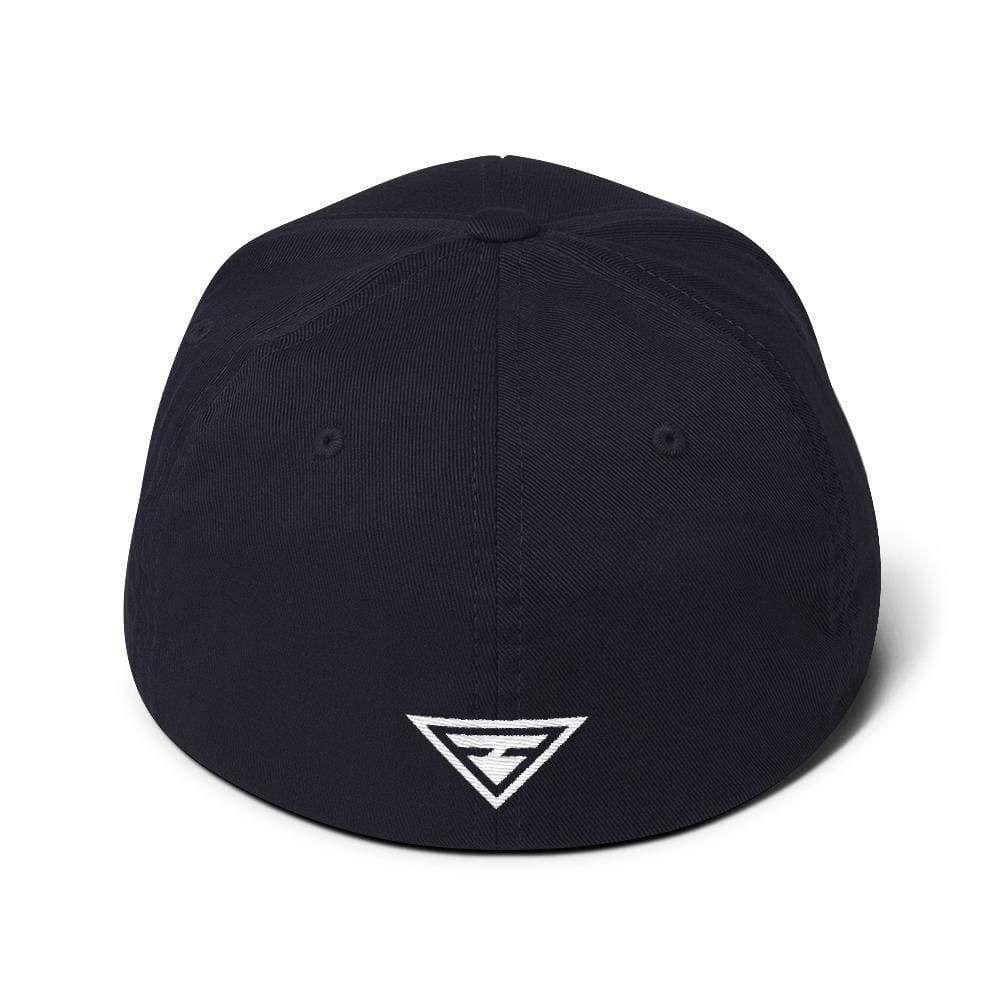 Hero Fitted Twill Baseball Hat with Logo on the Back