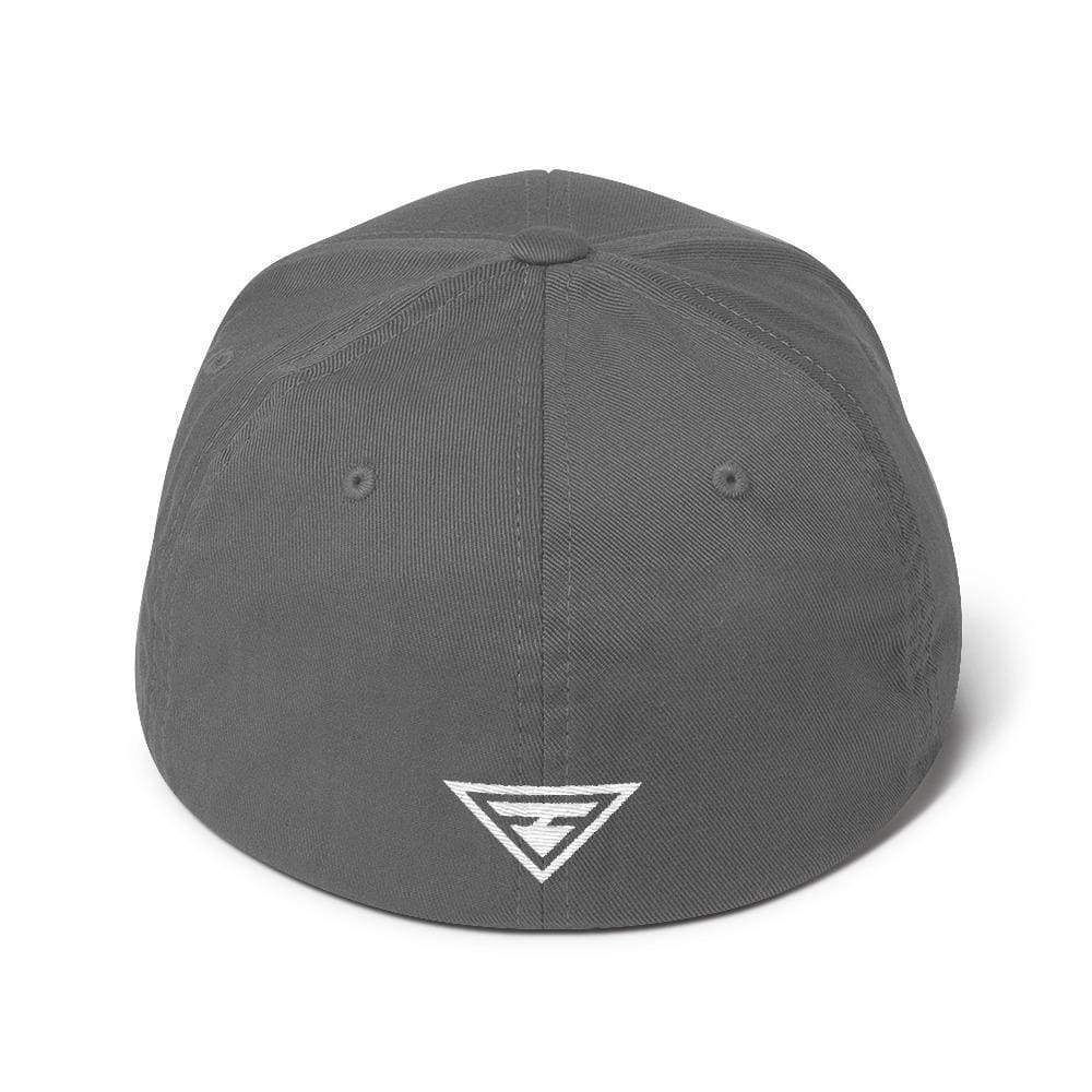 Hero Fitted Twill Baseball Hat with Logo on the Back