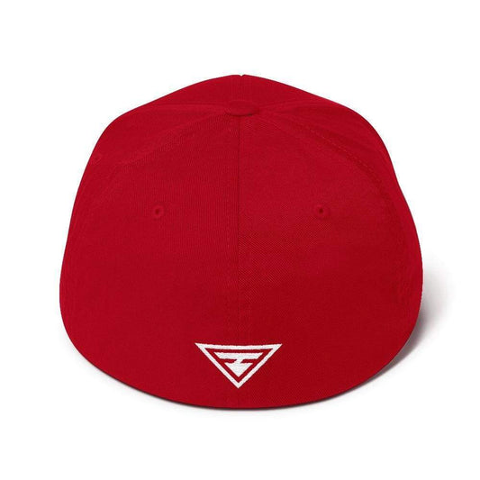 Hero Fitted Twill Baseball Hat with Logo on the Back