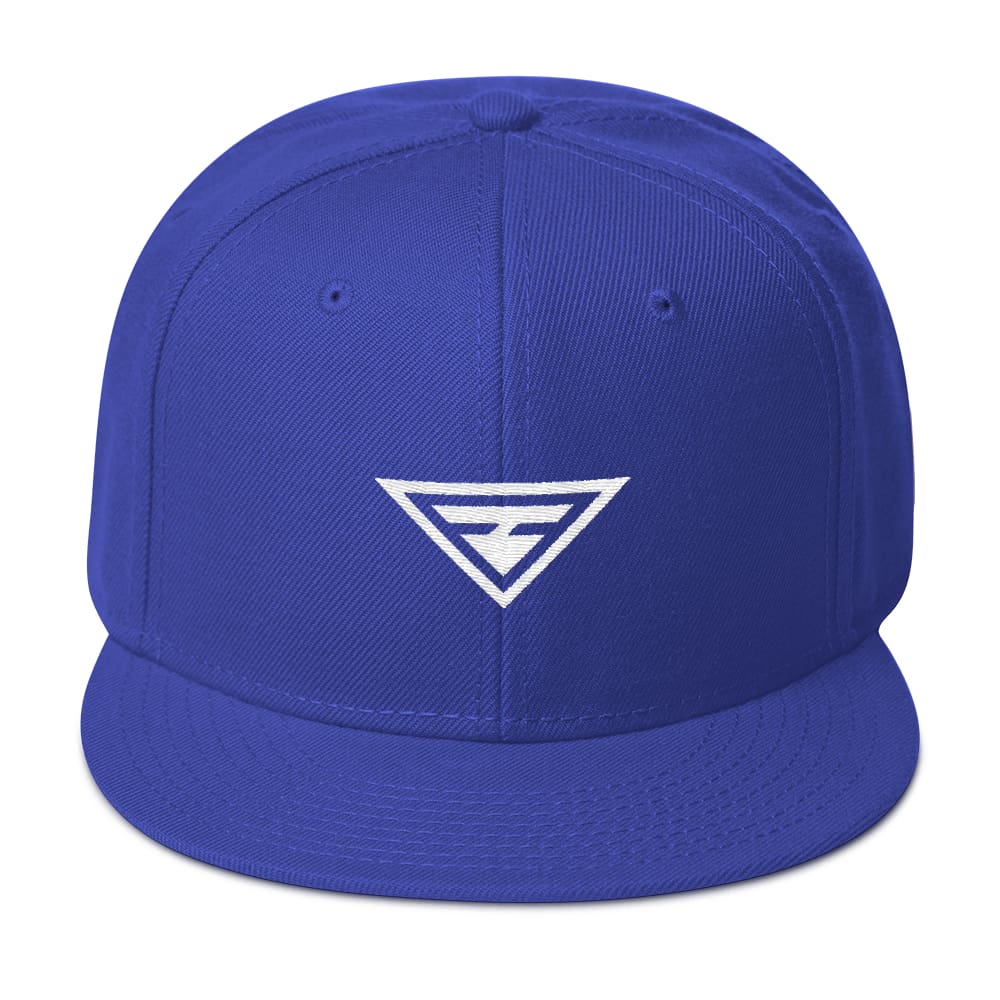 Hero Wool-Blend Flat Brim Snapback Hat