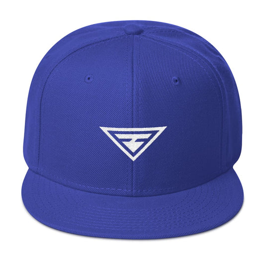 Hero Wool-Blend Flat Brim Snapback Hat