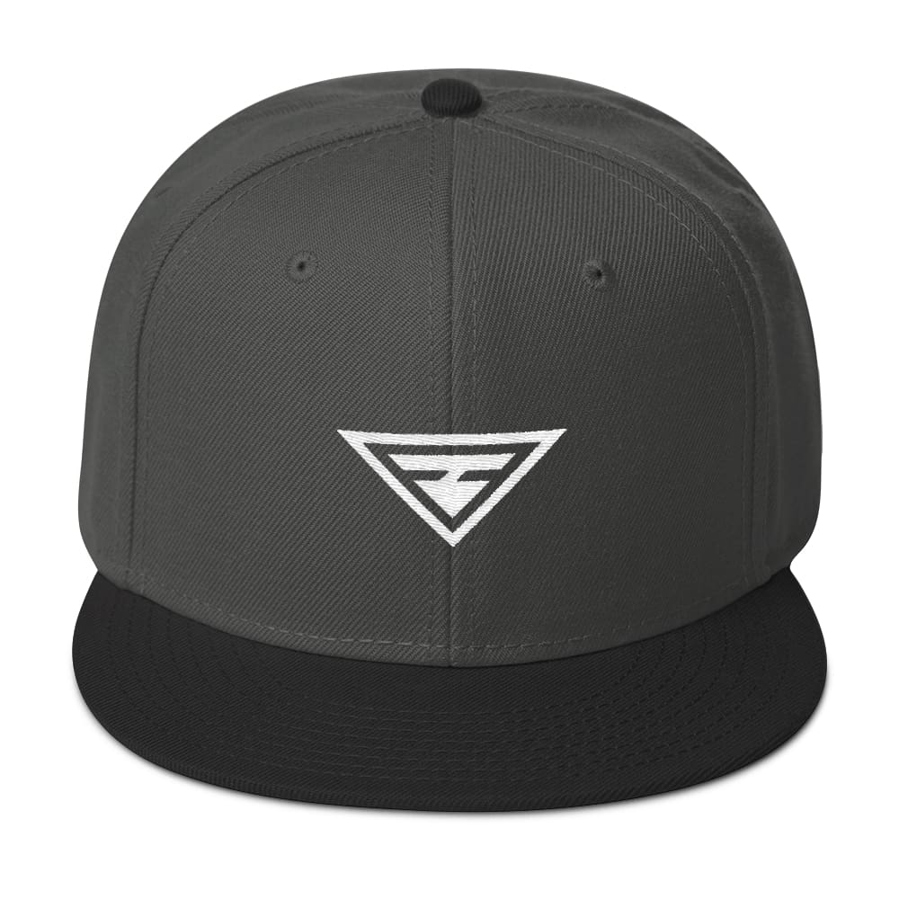 Hero Wool-Blend Flat Brim Snapback Hat