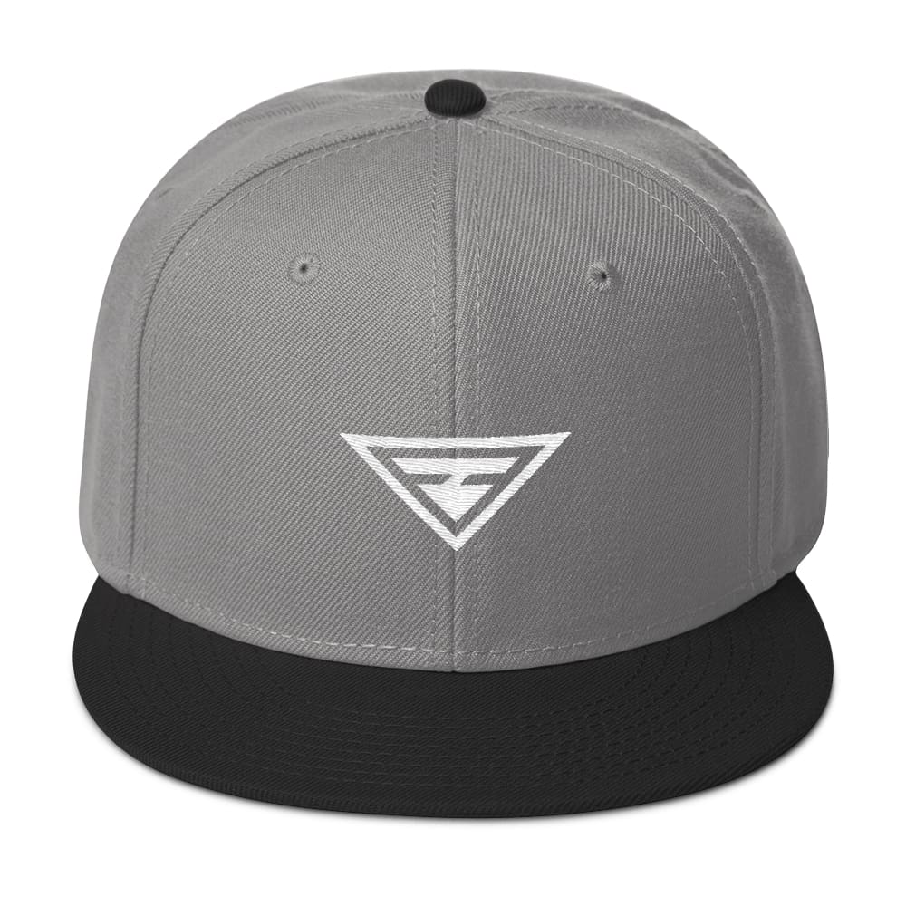 Hero Wool-Blend Flat Brim Snapback Hat