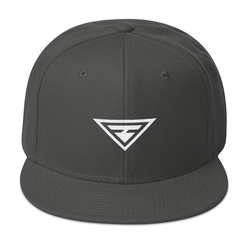Hero Wool-Blend Flat Brim Snapback Hat