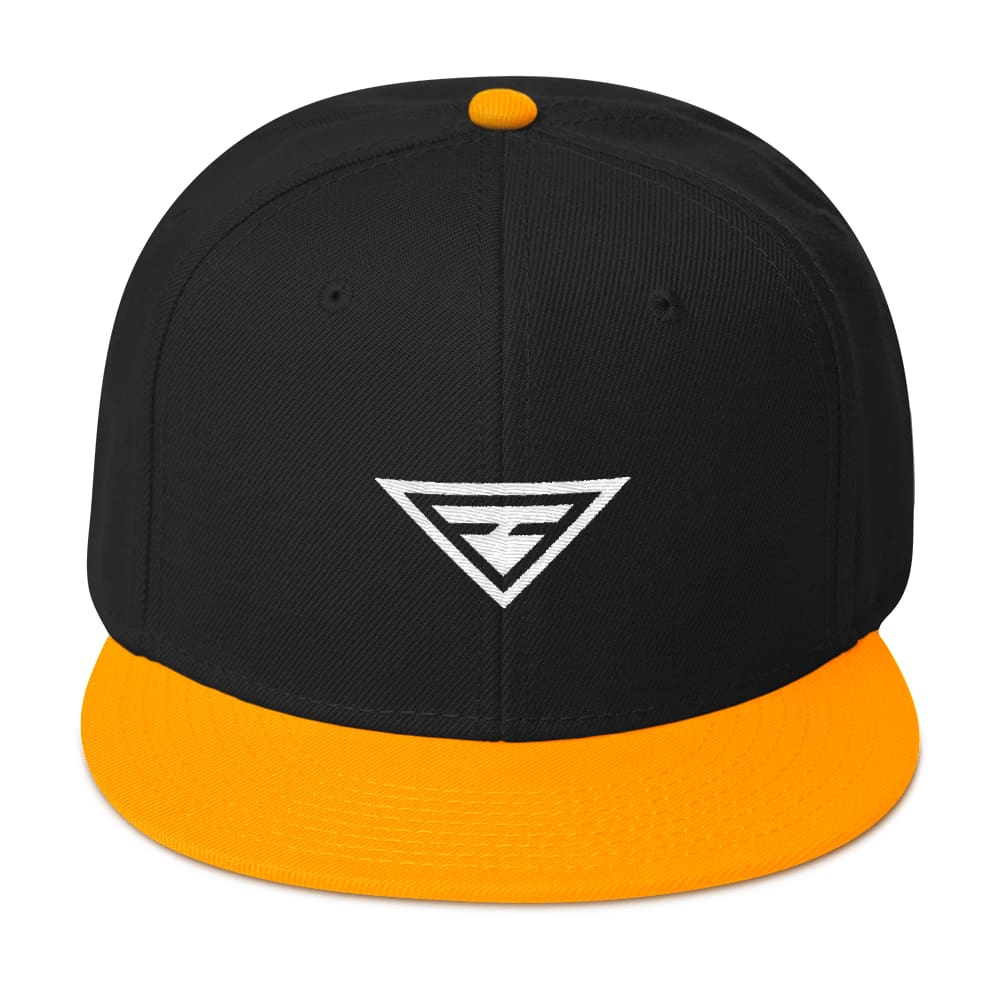 Hero Wool-Blend Flat Brim Snapback Hat