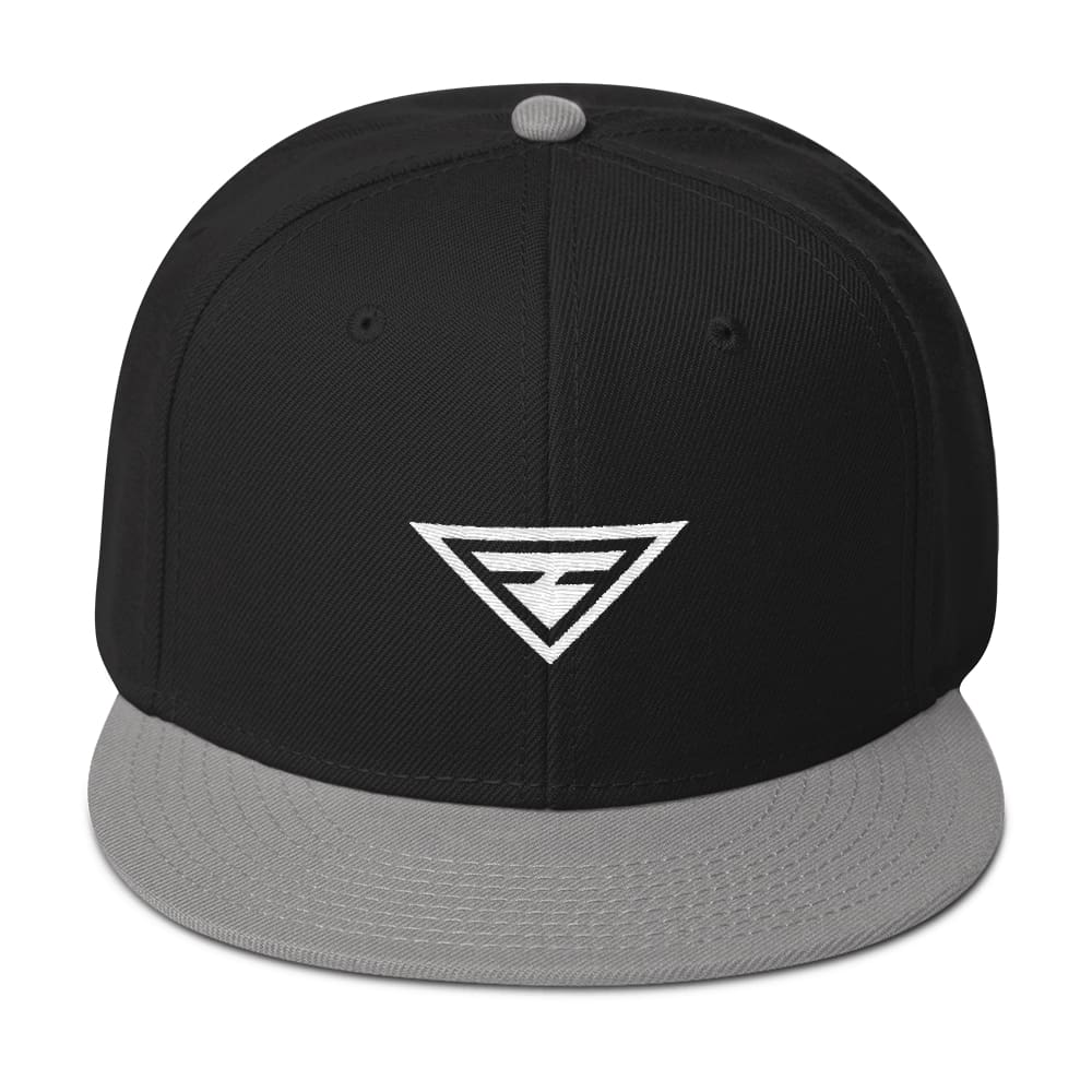 Hero Wool-Blend Flat Brim Snapback Hat