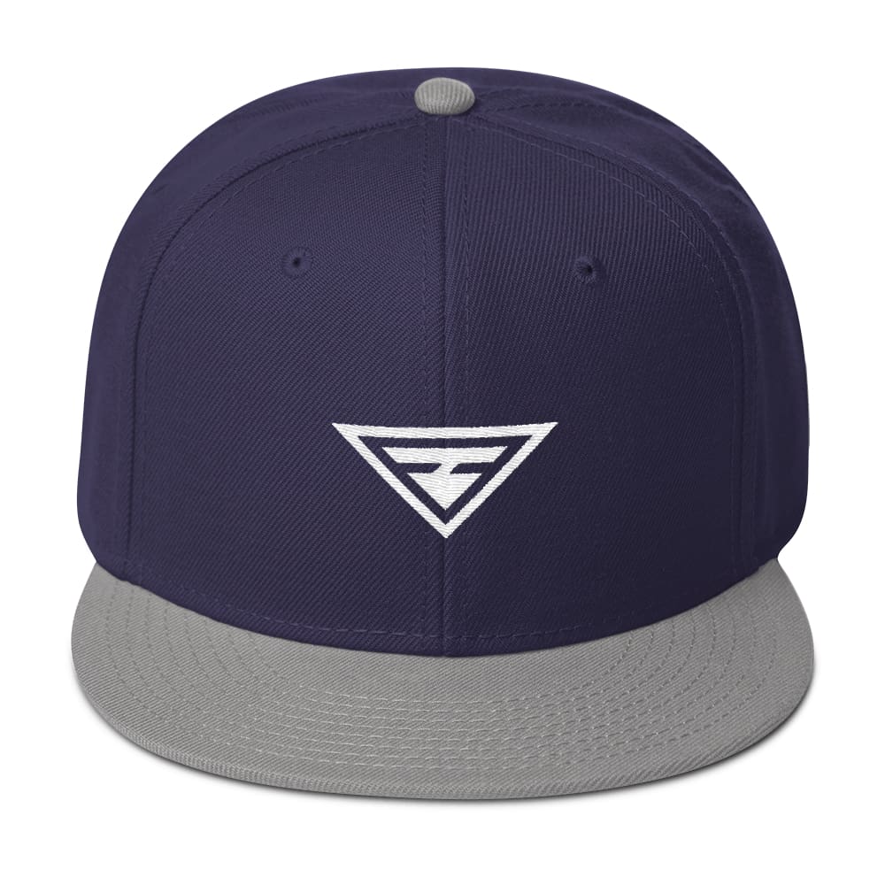 Hero Wool-Blend Flat Brim Snapback Hat